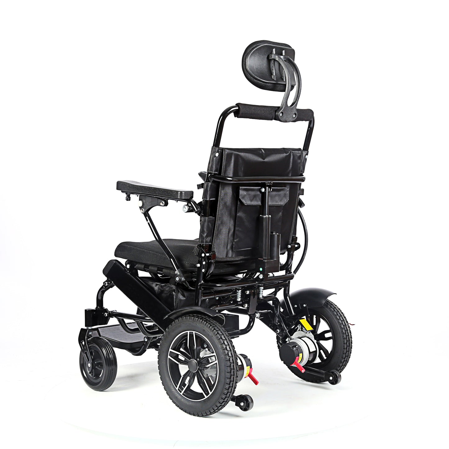 MN6021B-A 250W Handicapped Reclining Folding Electric Wheelchair With Headrest Dual Battery