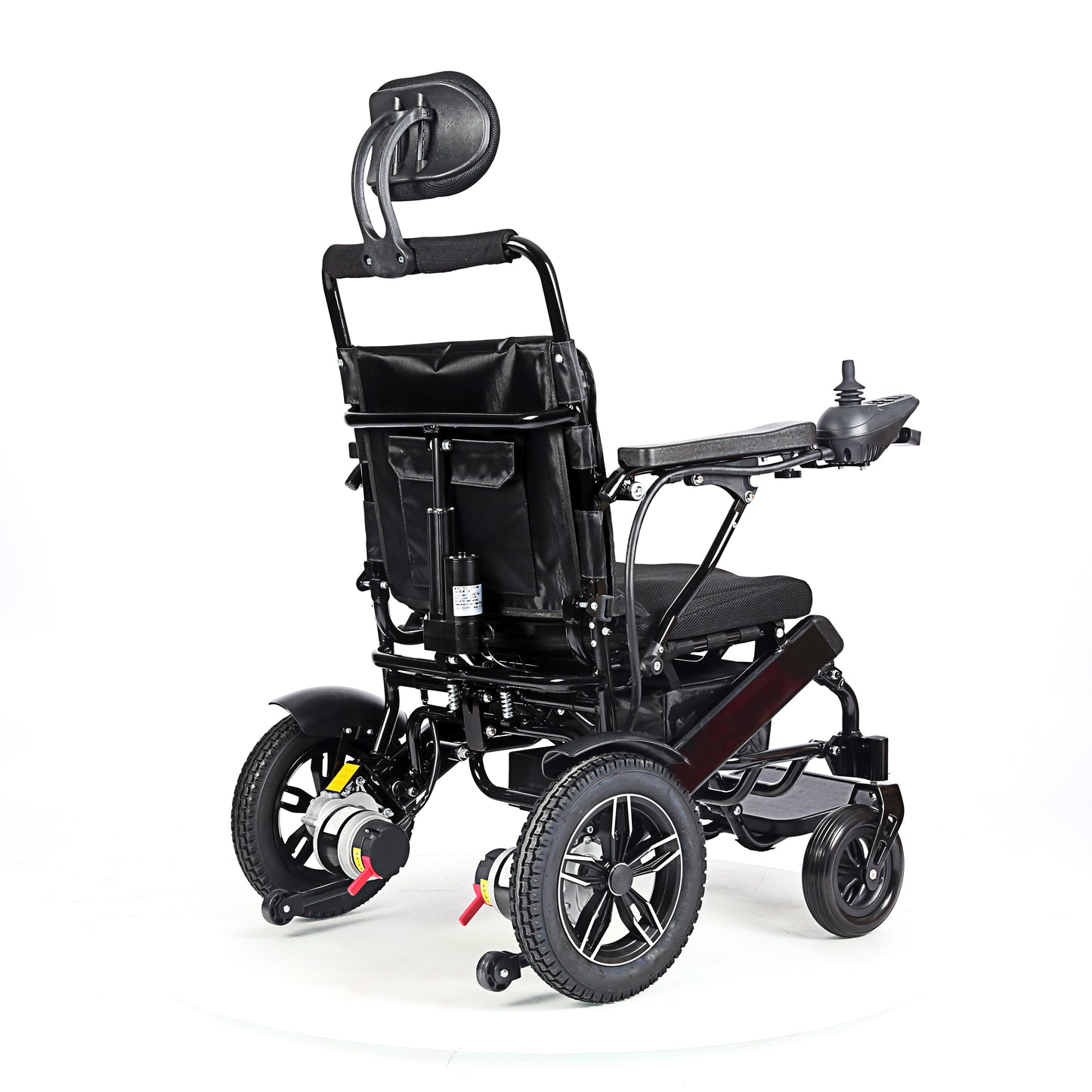 MN6021B-A 250W Handicapped Reclining Folding Electric Wheelchair With Headrest Dual Battery