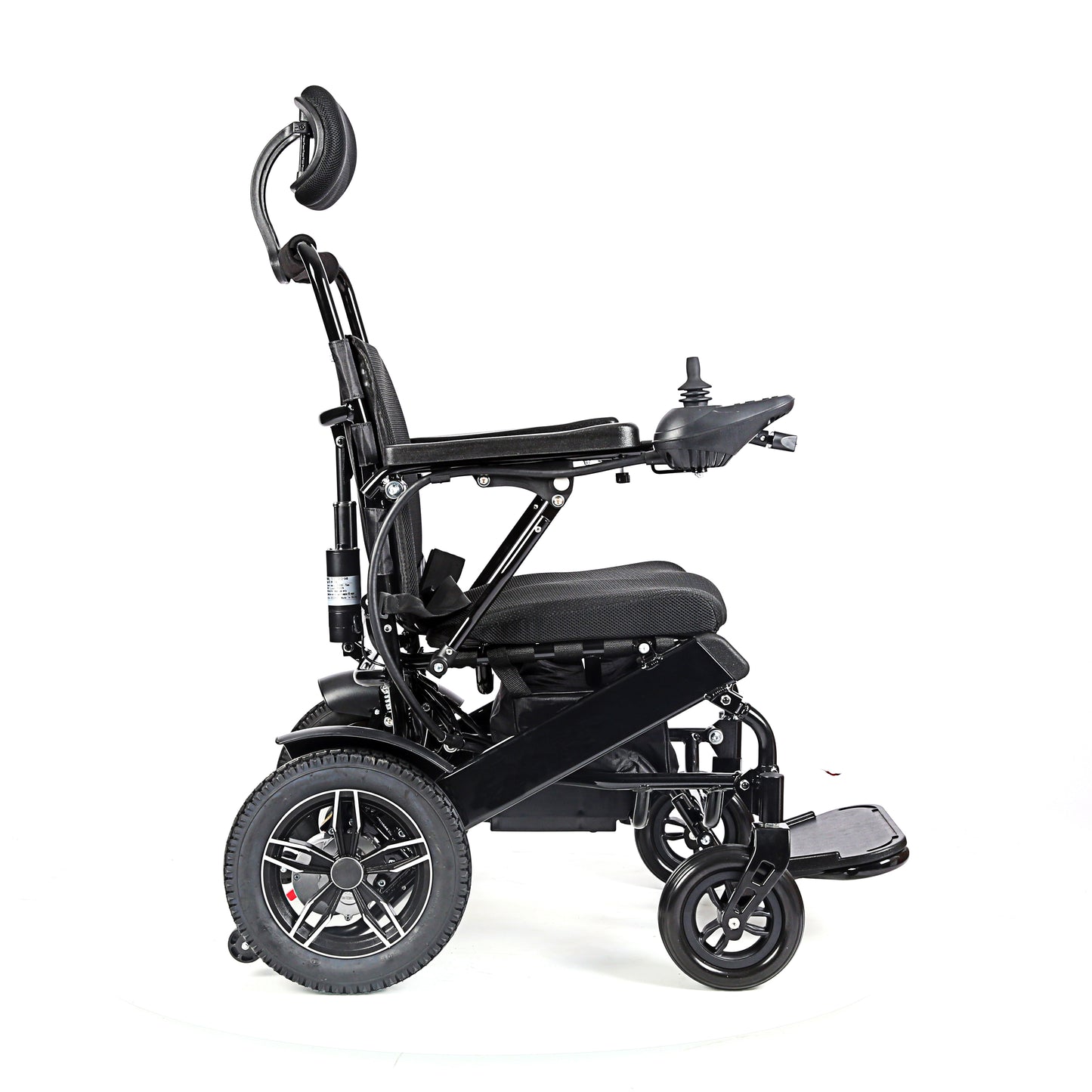MN6021B-A 250W Handicapped Reclining Folding Electric Wheelchair With Headrest Dual Battery