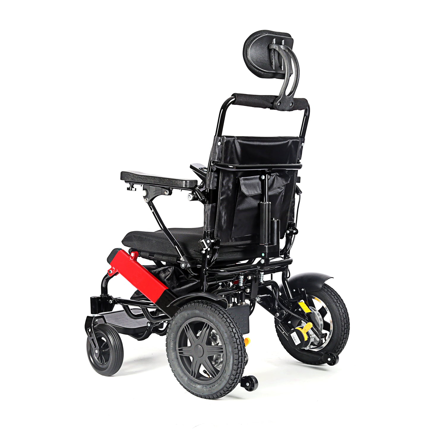 MN6021B 250W Handicapped Reclining Folding Electric Wheelchair With Headrest Dual Battery