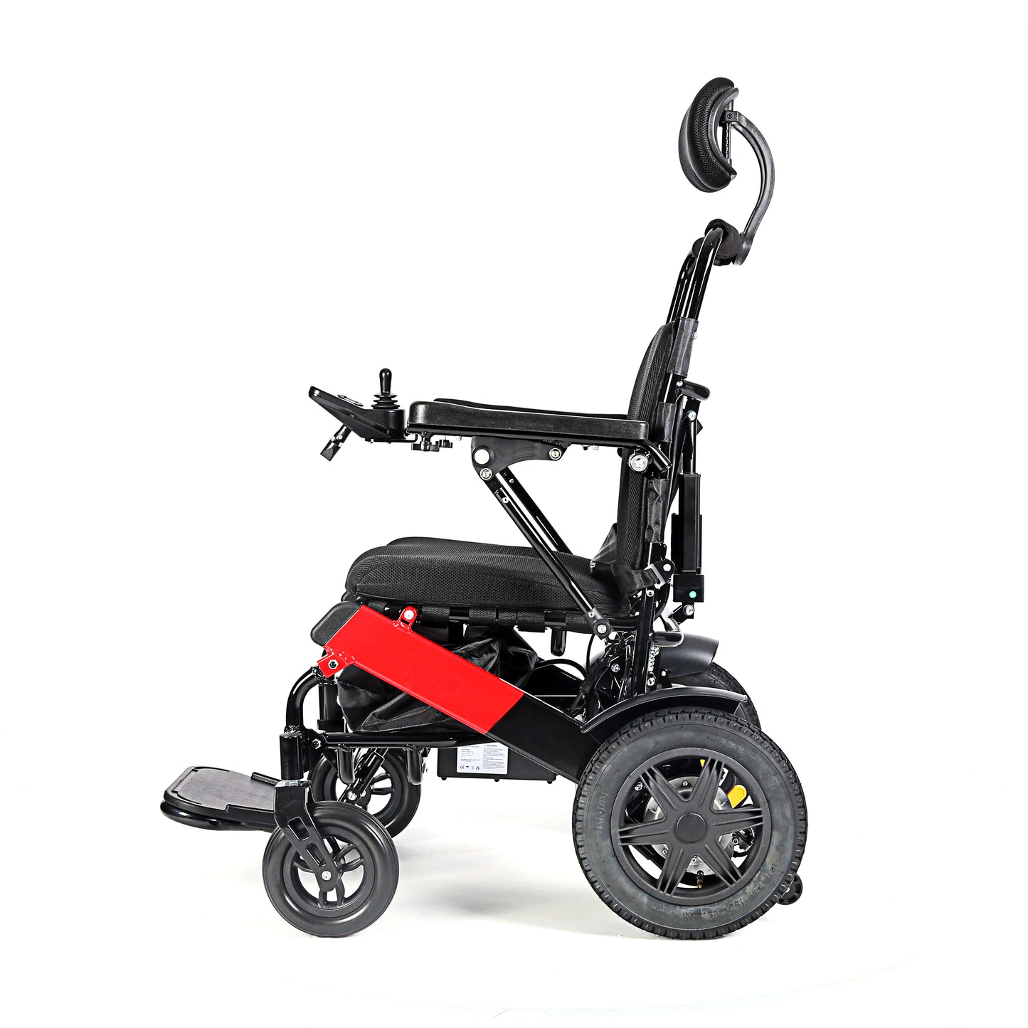 MN6021B 250W Handicapped Reclining Folding Electric Wheelchair With Headrest Dual Battery