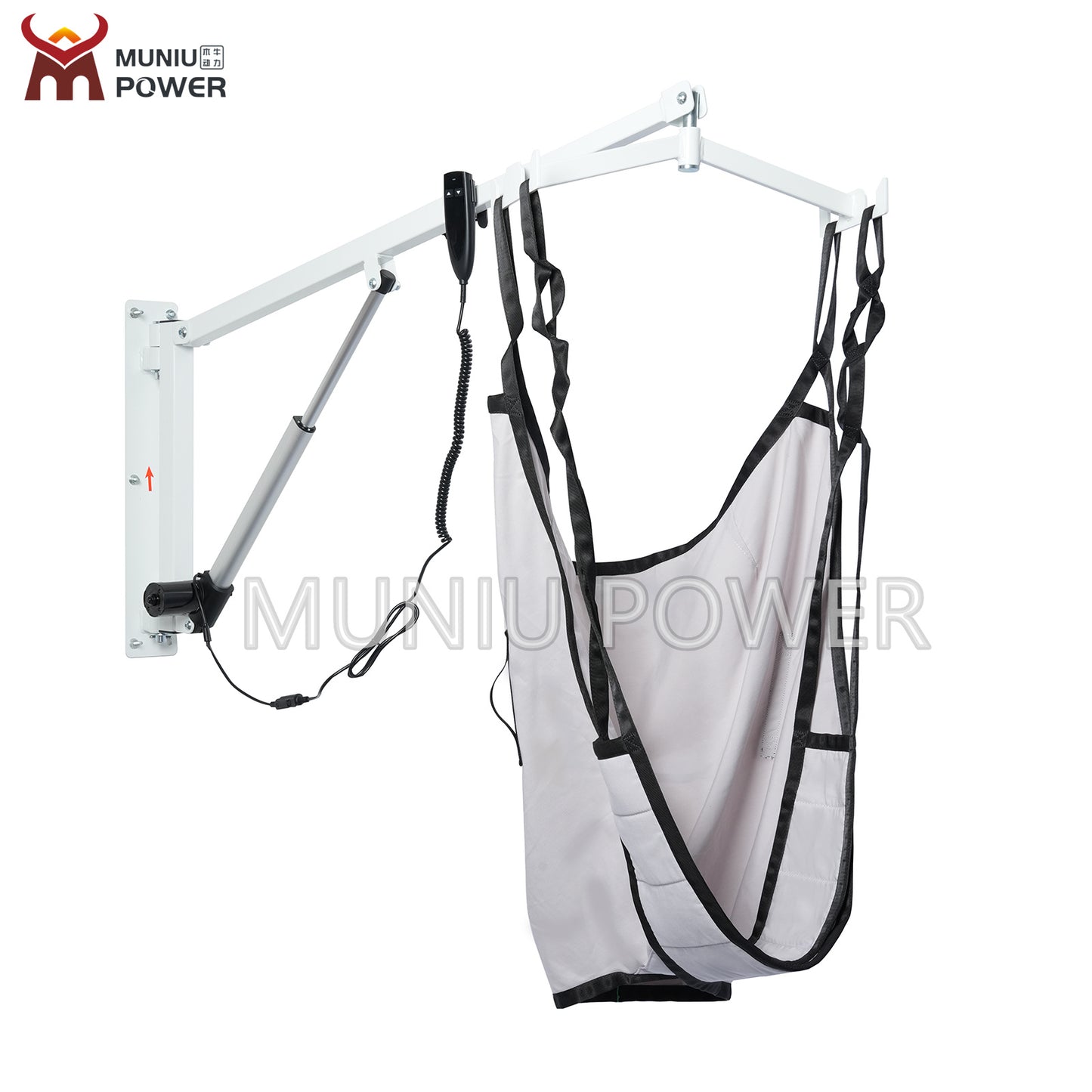 MY-YJE01 MUNIU Rehabilitation Therapy Electric Wall Mounted Patient Lift