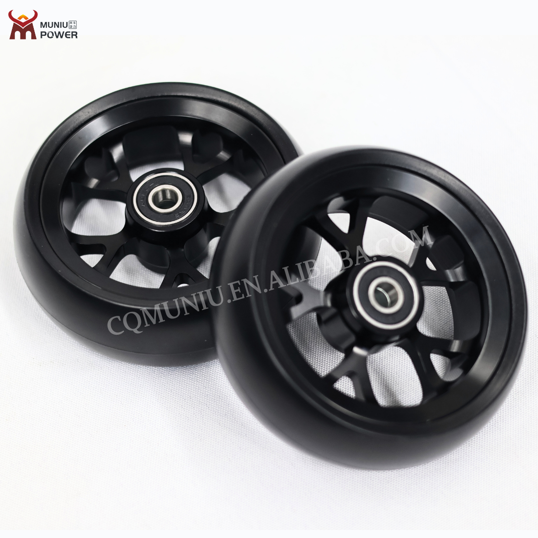 MN16-A401 MUNIU Wheelchair Parts 4'' Front Wheel for Sports Wheelchair