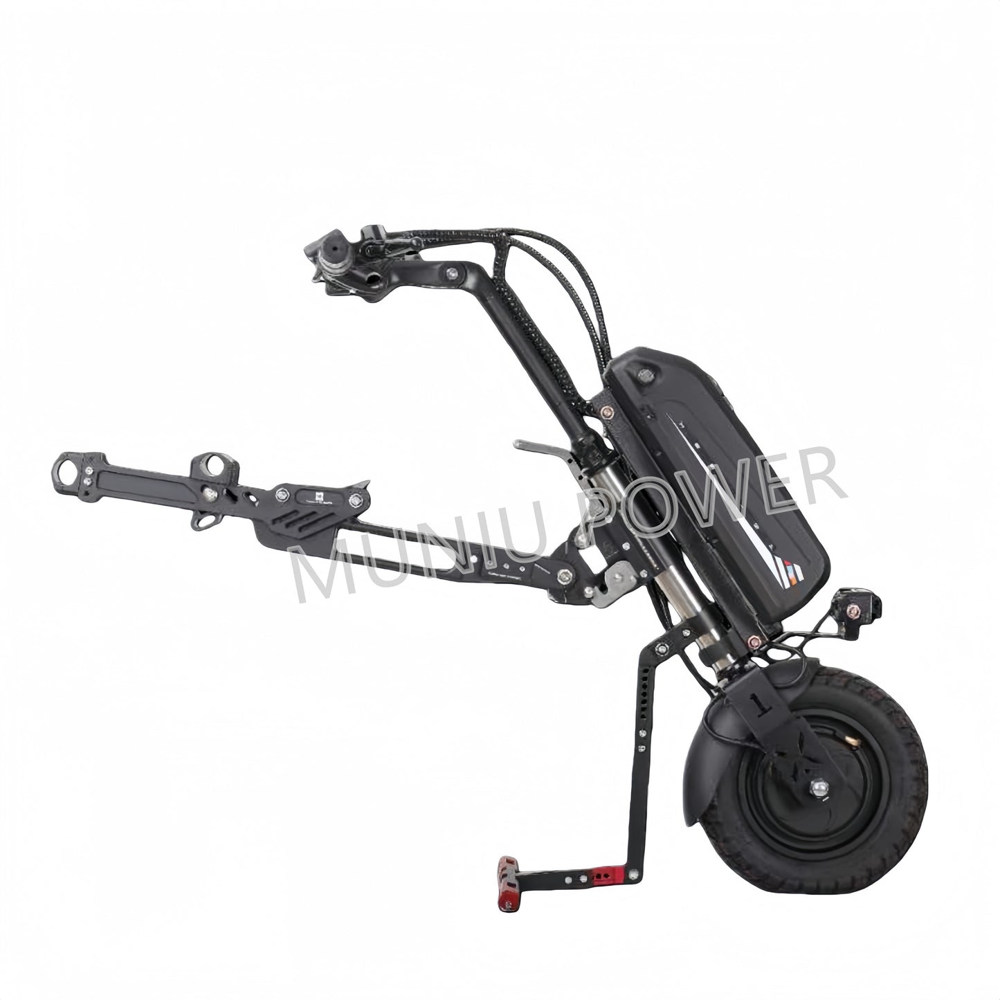 MP-YTXZ01 48V 350W Electric Wheelchair Conversion Kit Power Assist Handcycle Wheelchair Attachment Motor Handbike