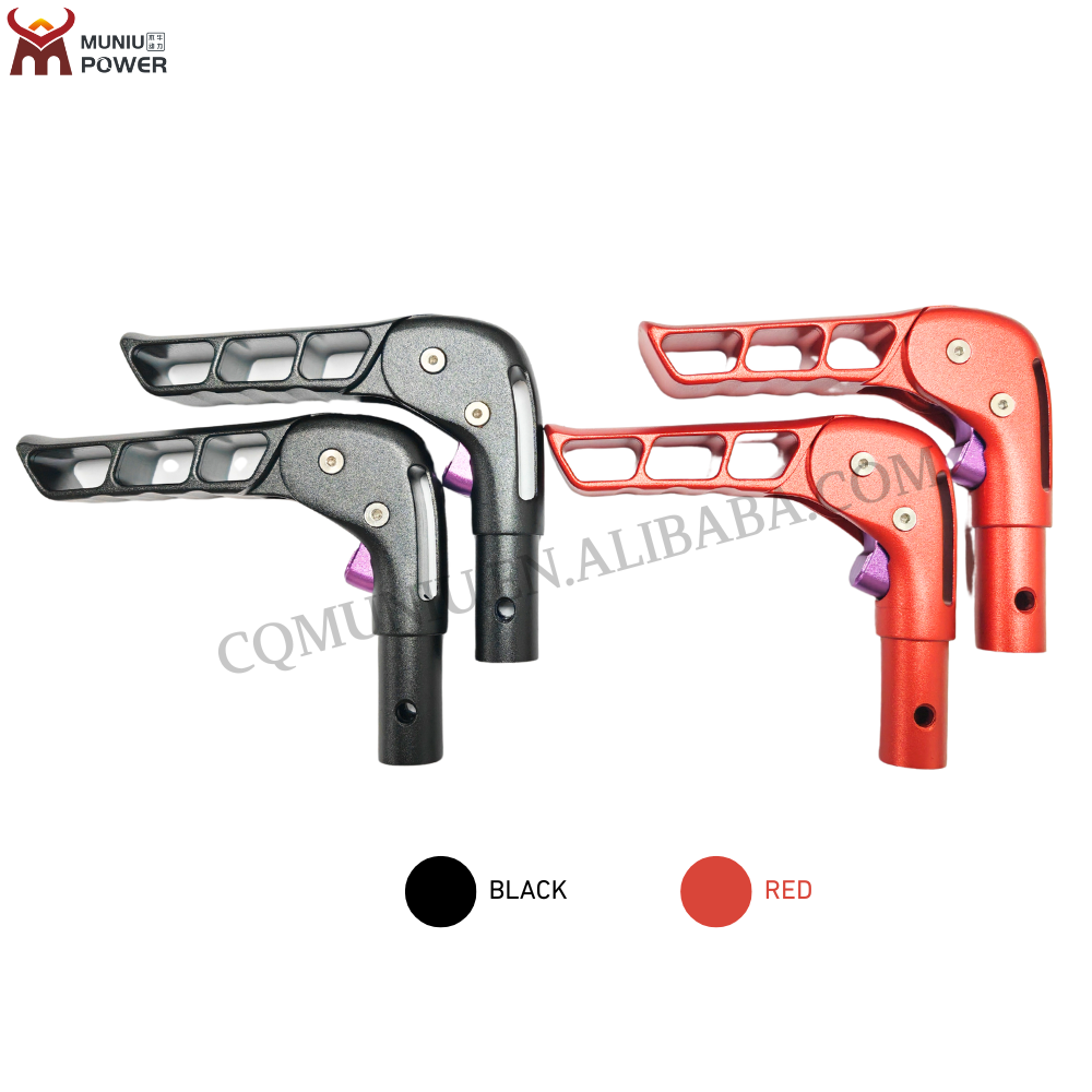 FH21-03 Wheelchair Parts Aluminum Alloy Push Handle