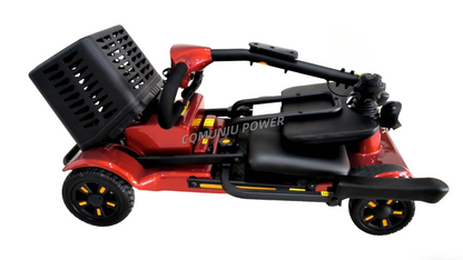 MNS01   Wheel Folding Handicapped 300W Electric Mobility Scooter for Elderly Disabled Outdoor Use