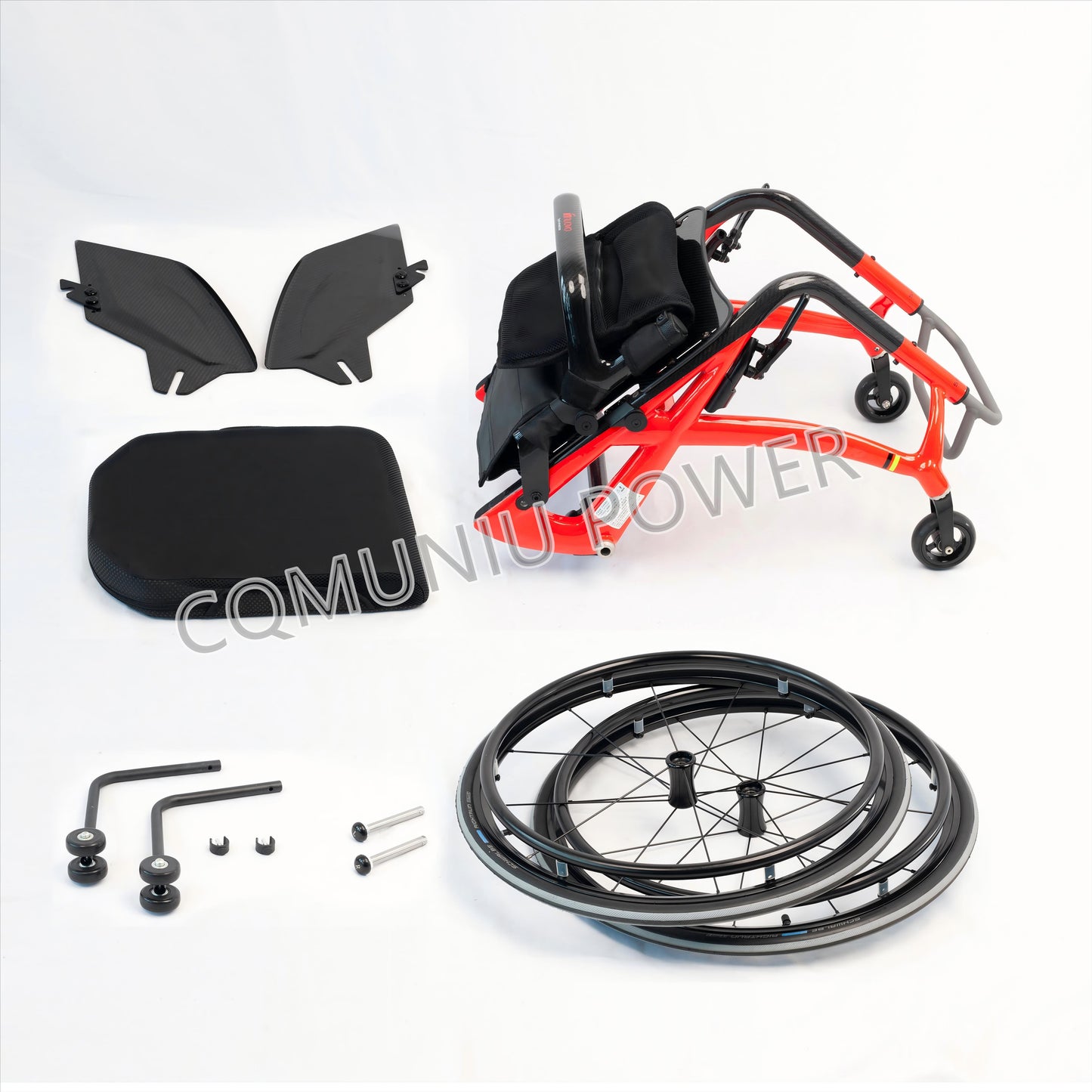 MN5903 Carbon Fiber Active Manual Leisure Lightweight Folding Sport Wheelchair