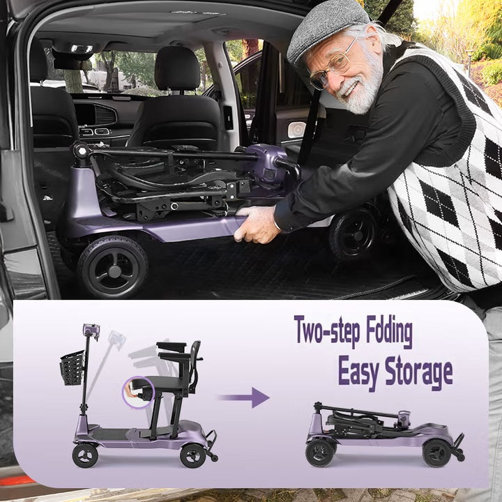 MNT580 Lightweight Electric Foldable Mobility Scooter