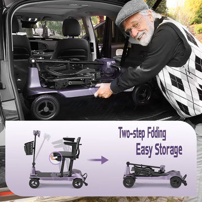 MNT580 Lightweight Electric Foldable Mobility Scooter