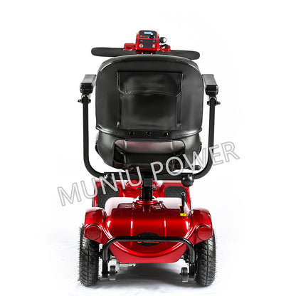 MNS802 MUNIU 250W Handicapped Scooter Outdoor Use 4 Wheel Disabled Electric Mobility Scooter