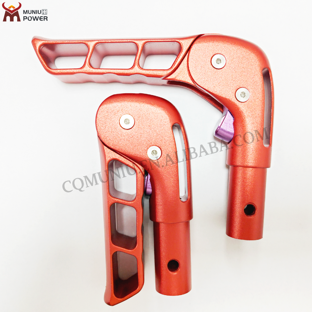 FH21-03 Wheelchair Parts Aluminum Alloy Push Handle