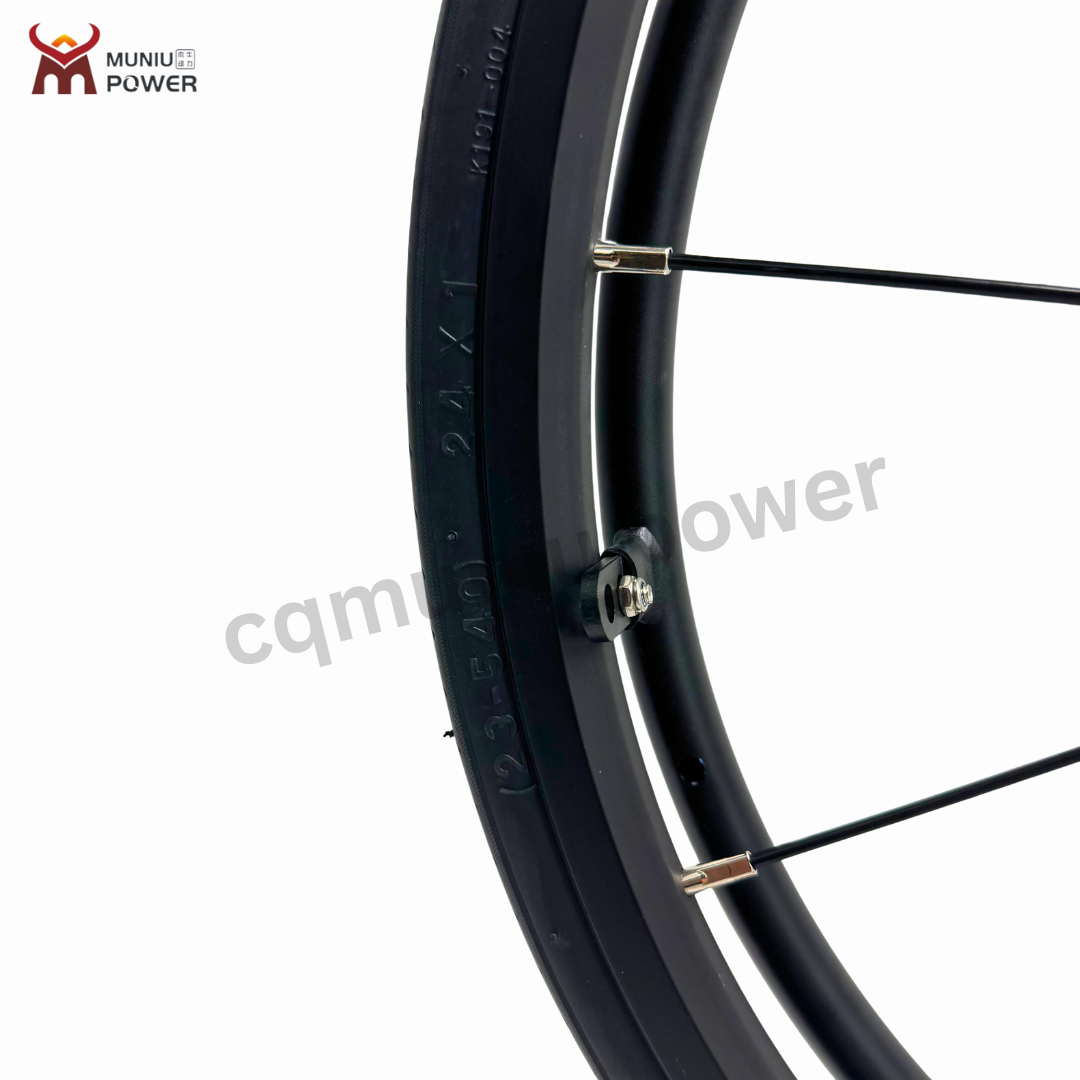 MN20-R13 Wheelchair Parts Wheel Aluminum 24'' 25'' Inch Rear Wheel Tire with Iron Apoke