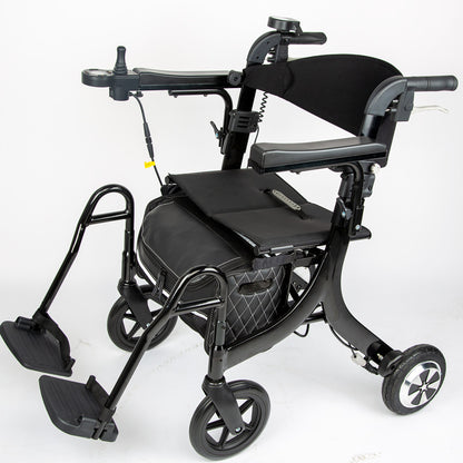MN8865 Electric Folding Rollator Walker for The Elderly and Disabled