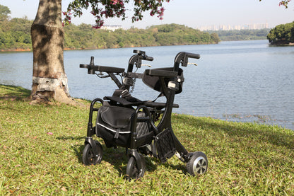MN8869 Ultra Light Electric Walker Rollator for the elderly Seniors