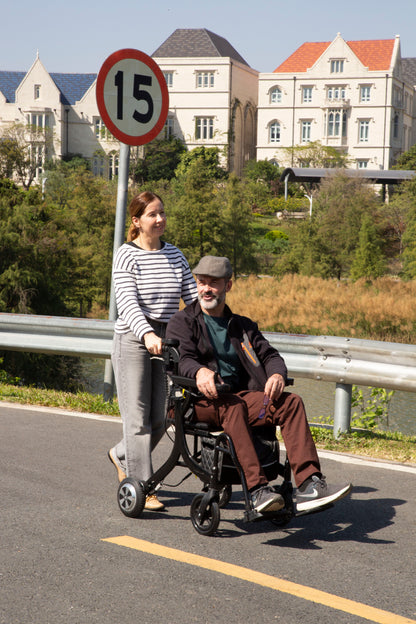 MN8869 Ultra Light Electric Walker Rollator for the elderly Seniors