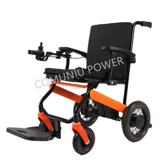 MN-LD3-B Lightweight Carbon Fiber Electric Wheelchair for Adults Compact Folding