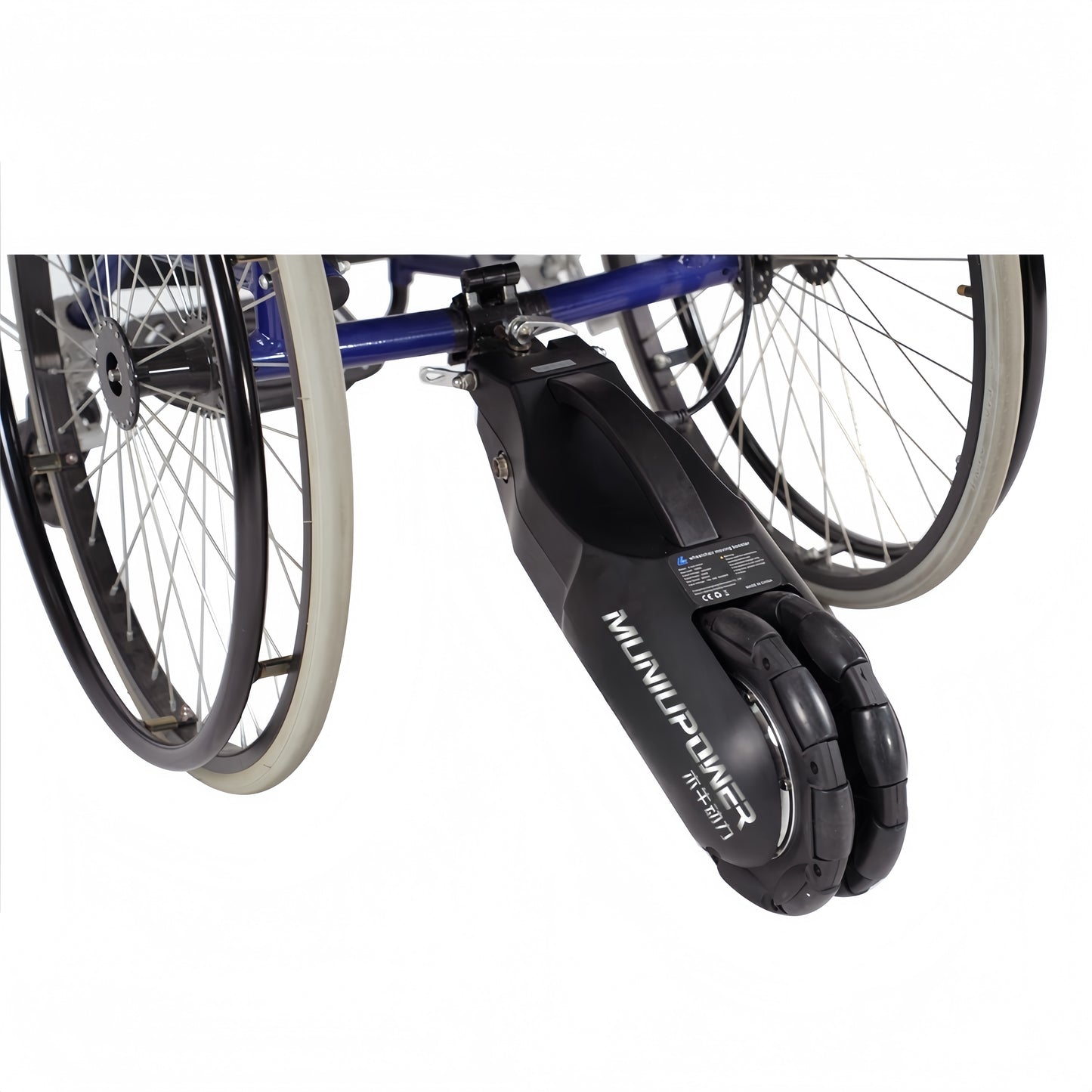 MN-B3 8 Inch Electric Wheelchair Conversion Kit Motor Assist Rubber Wheel