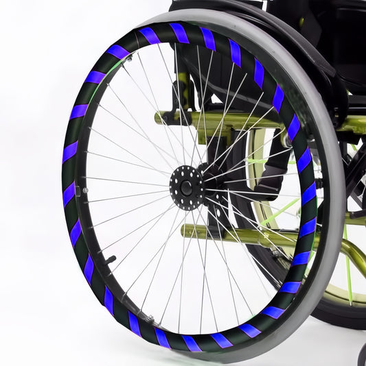HR24-03 MUNIU Wheelchair Parts 24'' Rear Wheel Hand Push Rim Cover