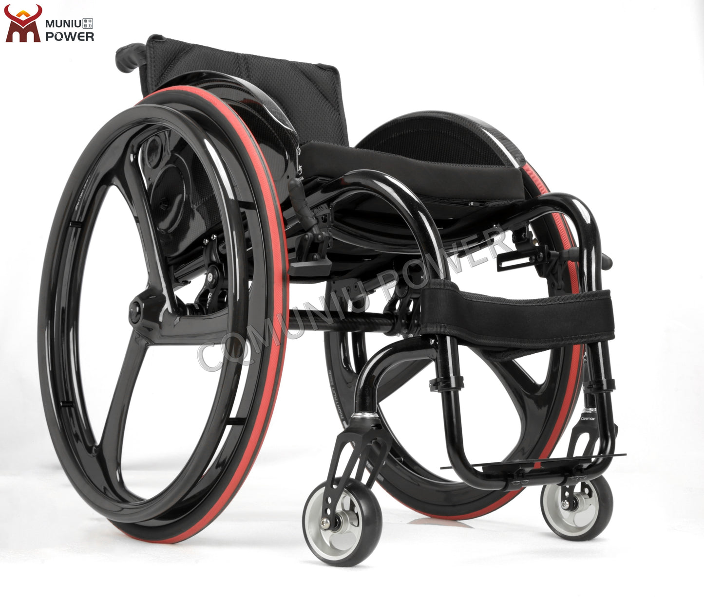MN9882L Lightweight Carbon Fiber Sport Wheelchair