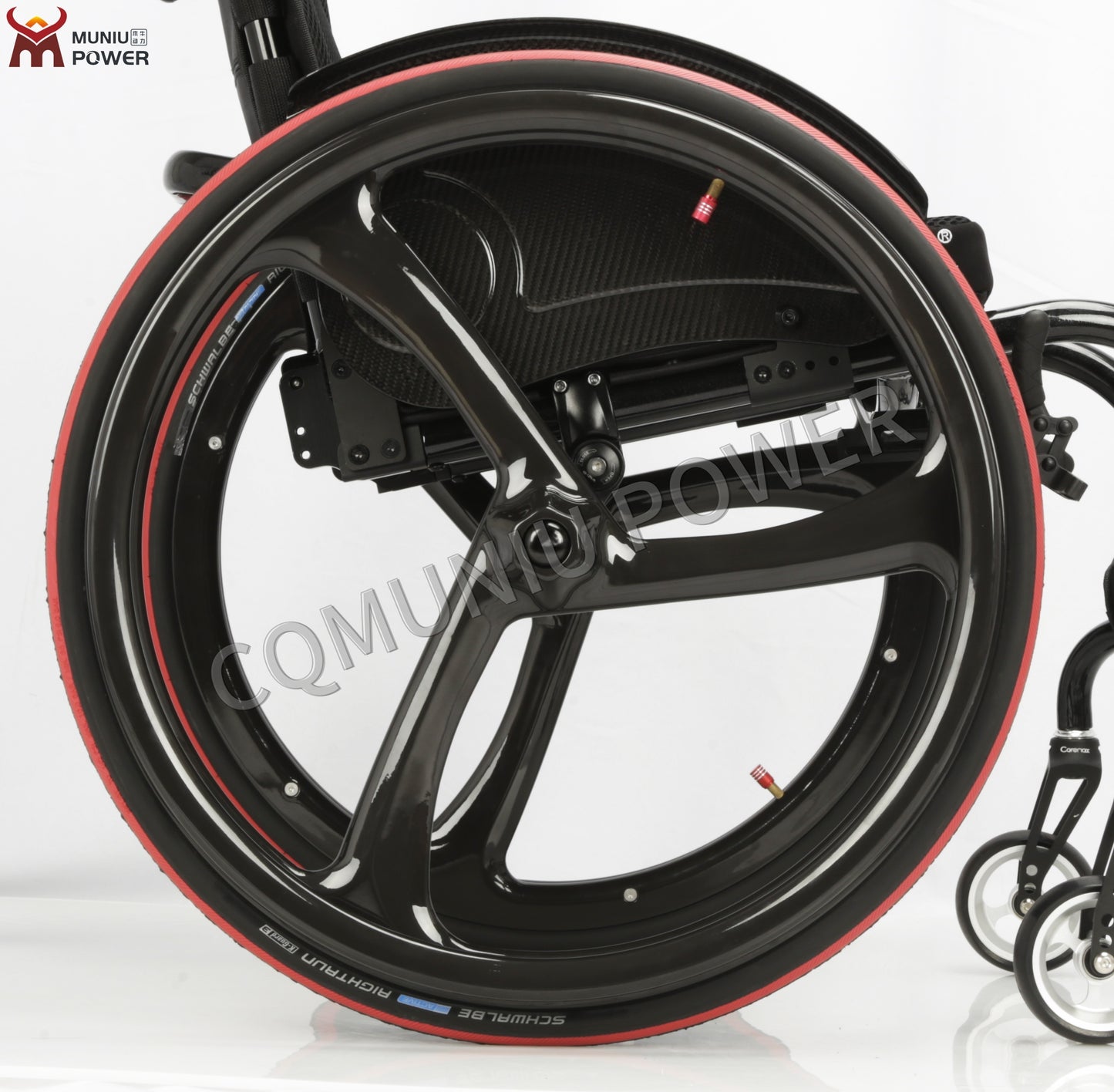MN9882L Lightweight Carbon Fiber Sport Wheelchair