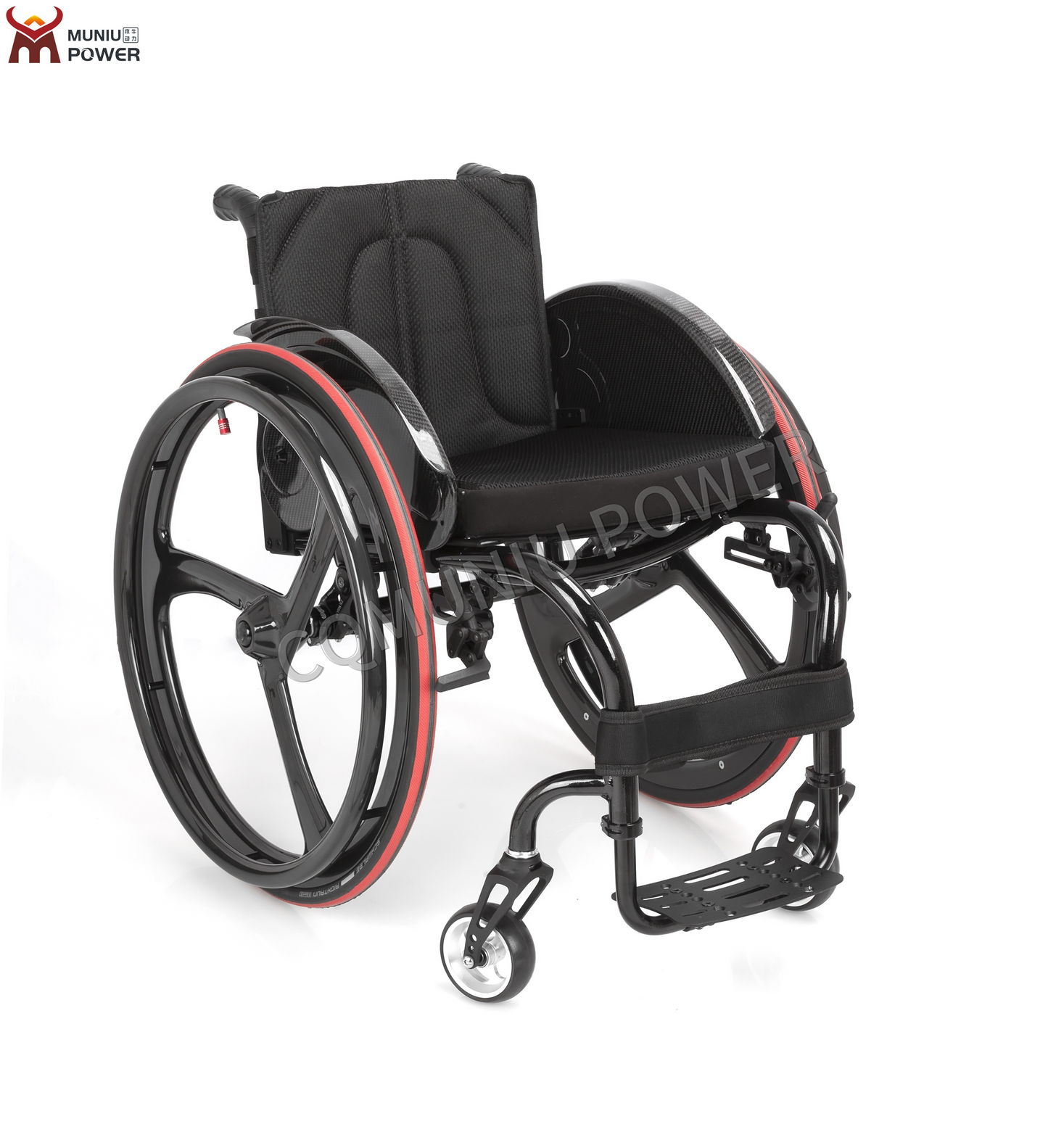 MN9882L Lightweight Carbon Fiber Sport Wheelchair