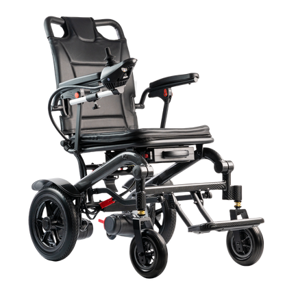 D03 Light Weight Travel Airplne Folding Electric Wheel Chair