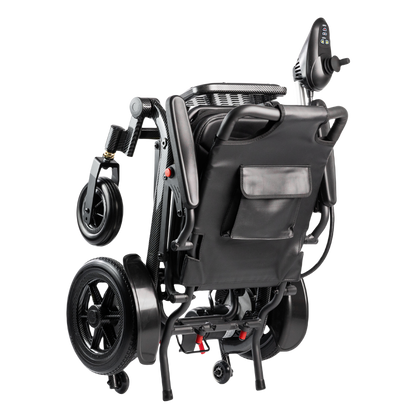 D03 Light Weight Travel Airplne Folding Electric Wheel Chair