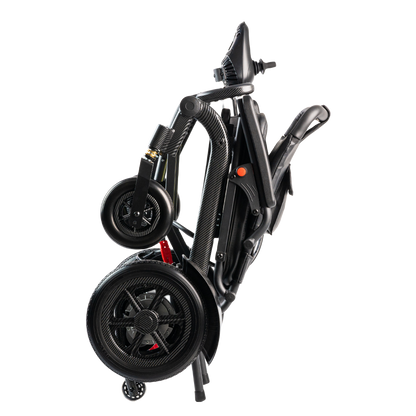D03 Light Weight Travel Airplne Folding Electric Wheel Chair