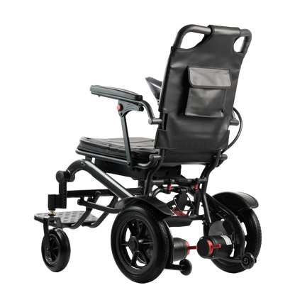 D03 Light Weight Travel Airplne Folding Electric Wheel Chair