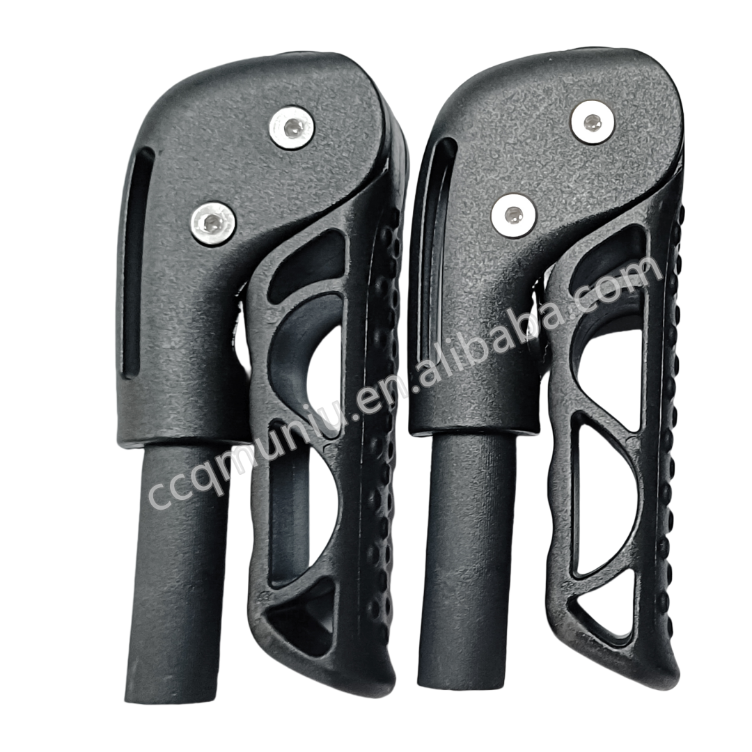FH21-01 MUNIU Wheelchair Parts Fold Down Wheelchair Push Handle