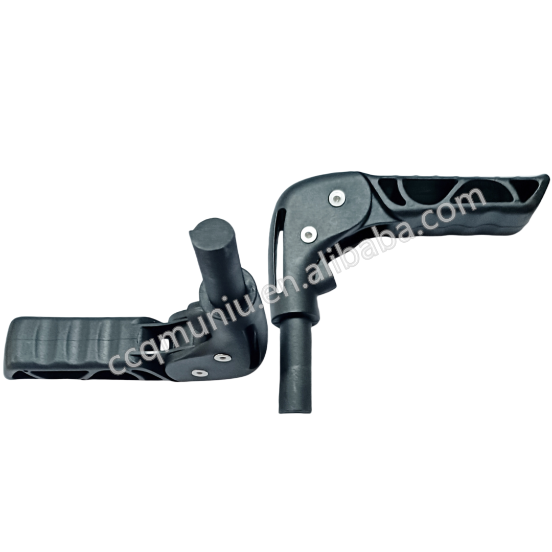 FH21-01 MUNIU Wheelchair Parts Fold Down Wheelchair Push Handle