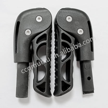 FH21-01 MUNIU Wheelchair Parts Fold Down Wheelchair Push Handle