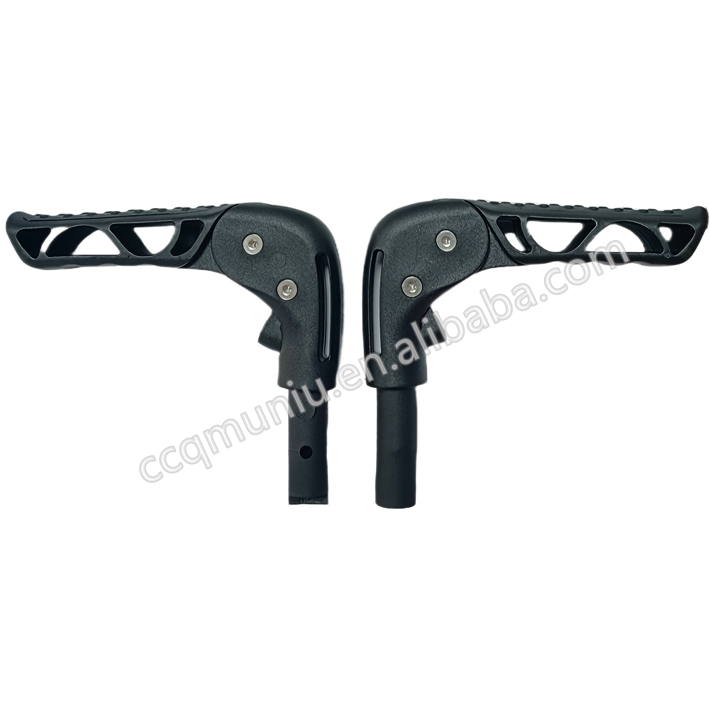 FH21-01 MUNIU Wheelchair Parts Fold Down Wheelchair Push Handle