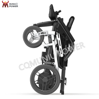 MN04 13KG Lightweight Portable Airline Approval Folding Magnesium Aluminum Electric Wheelchair for Disabled