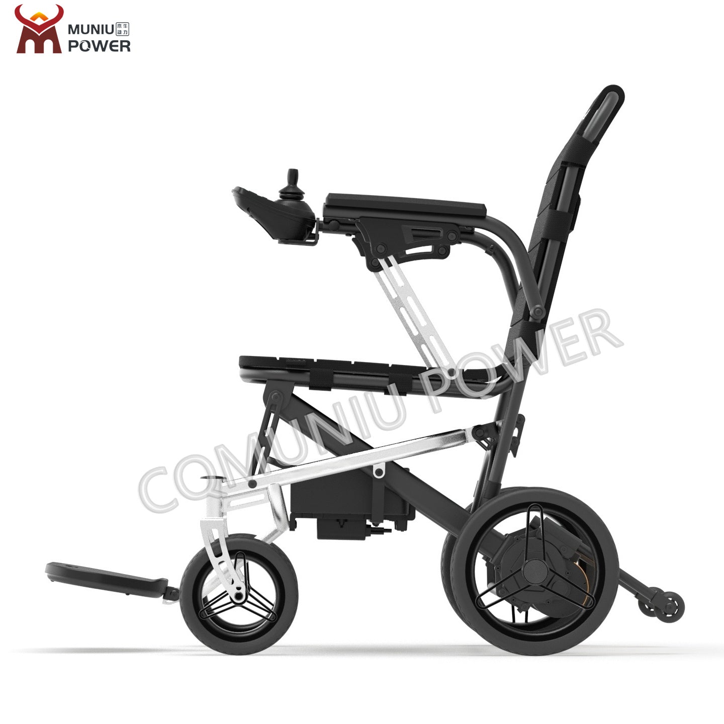 MN04 13KG Lightweight Portable Airline Approval Folding Magnesium Aluminum Electric Wheelchair for Disabled