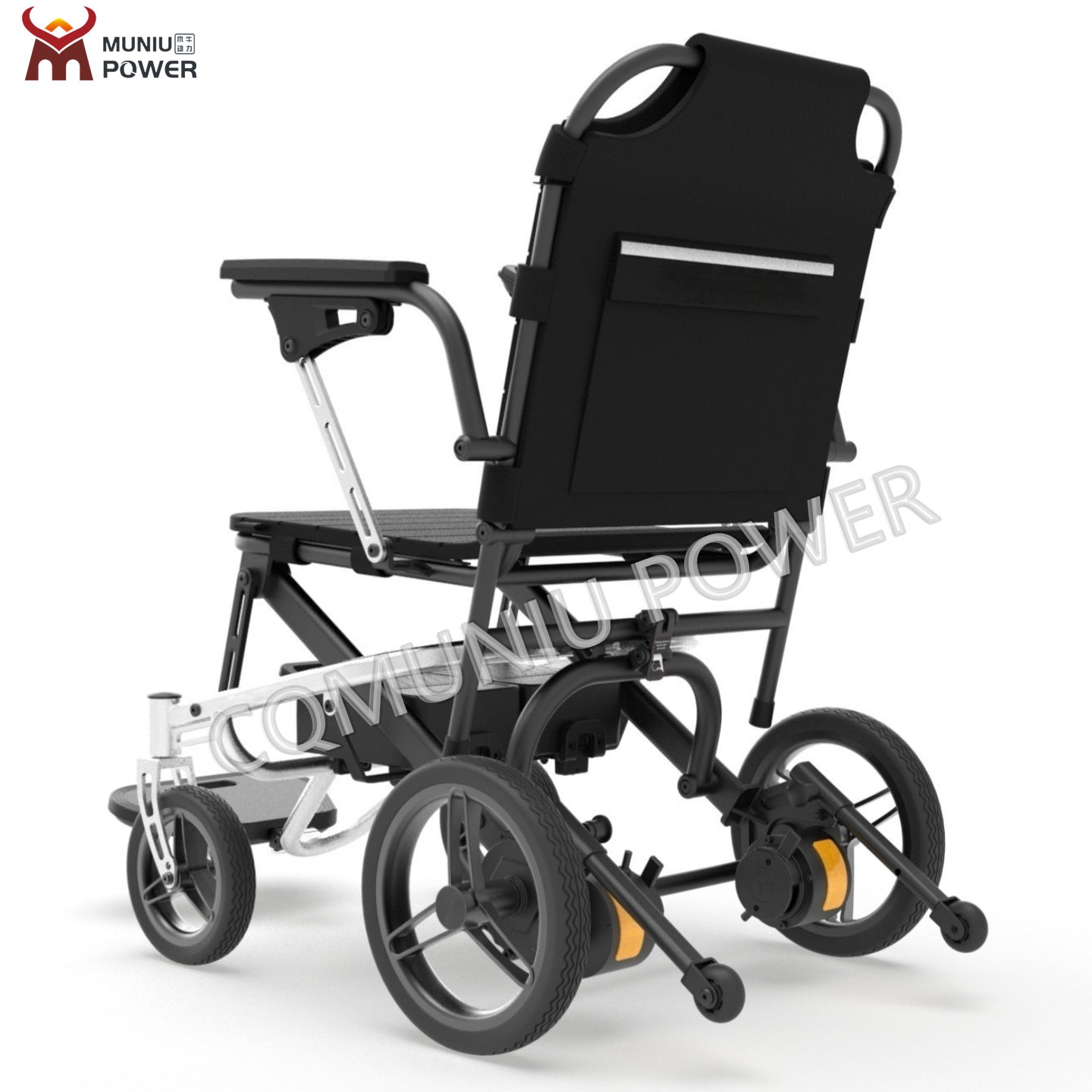 MN04 13KG Lightweight Portable Airline Approval Folding Magnesium Aluminum Electric Wheelchair for Disabled