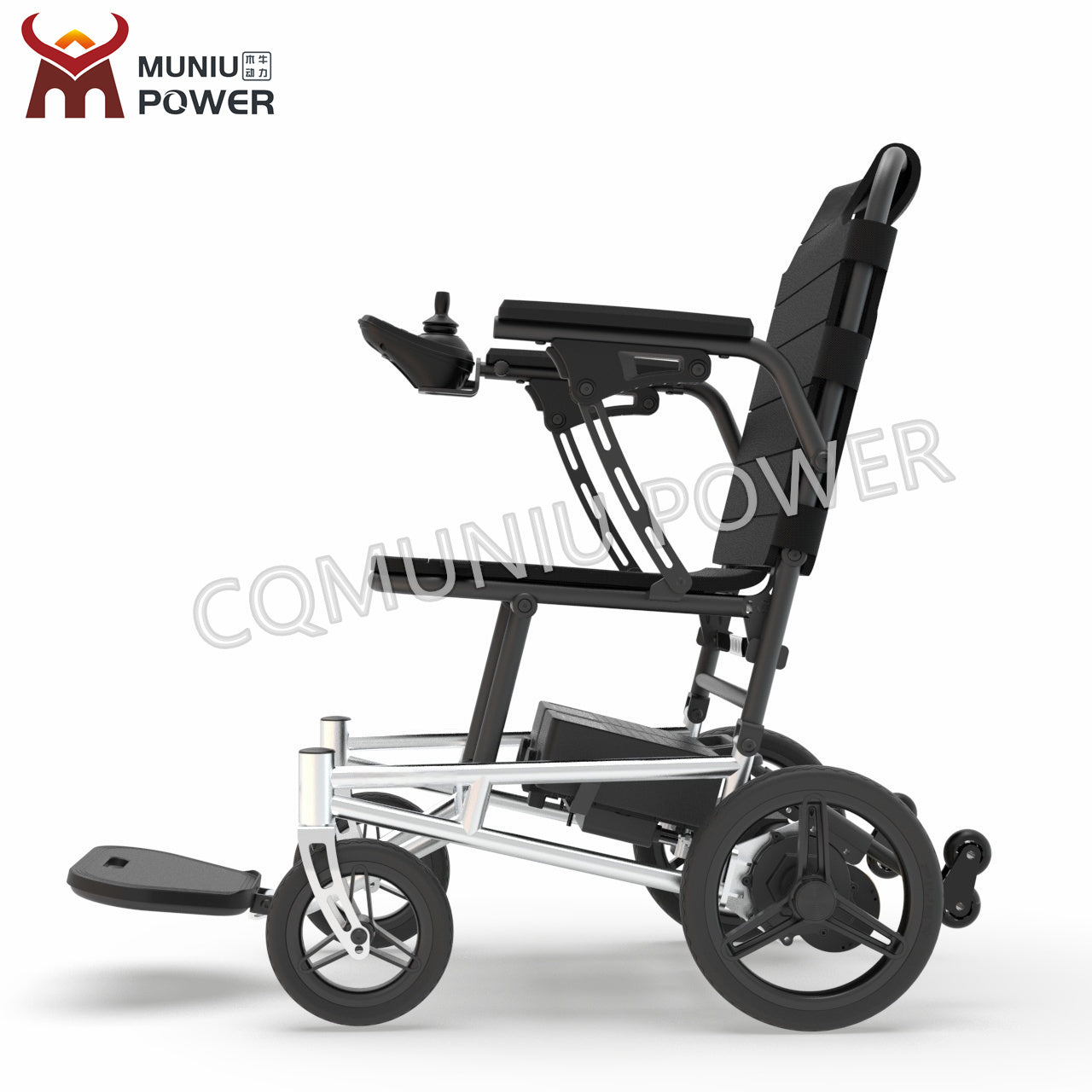 MN12 13KG Portable Ultra Light Foldable Lightweight Electric Mobility Wheelchair Outdoor Home for Air Travel