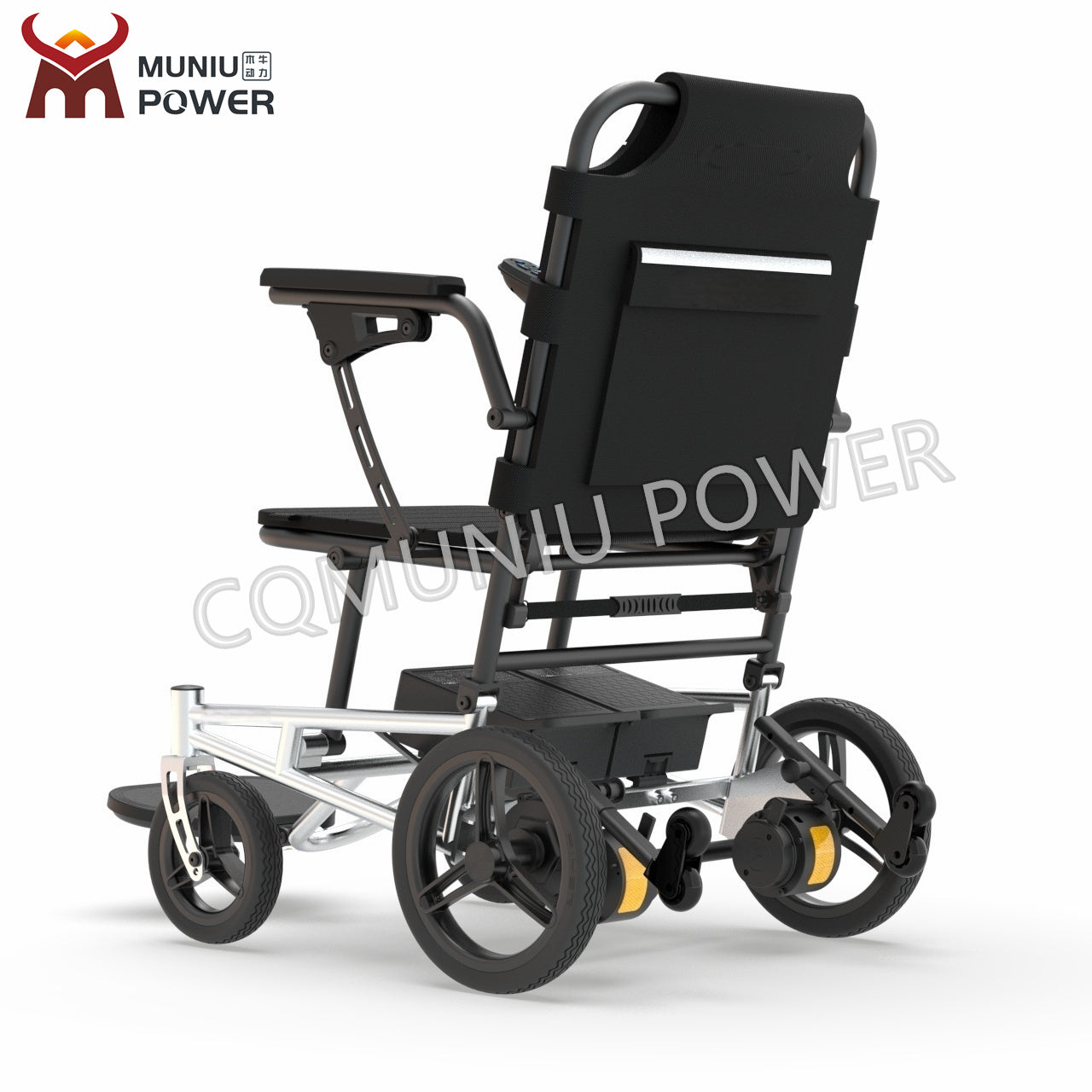 MN12 13KG Portable Ultra Light Foldable Lightweight Electric Mobility Wheelchair Outdoor Home for Air Travel