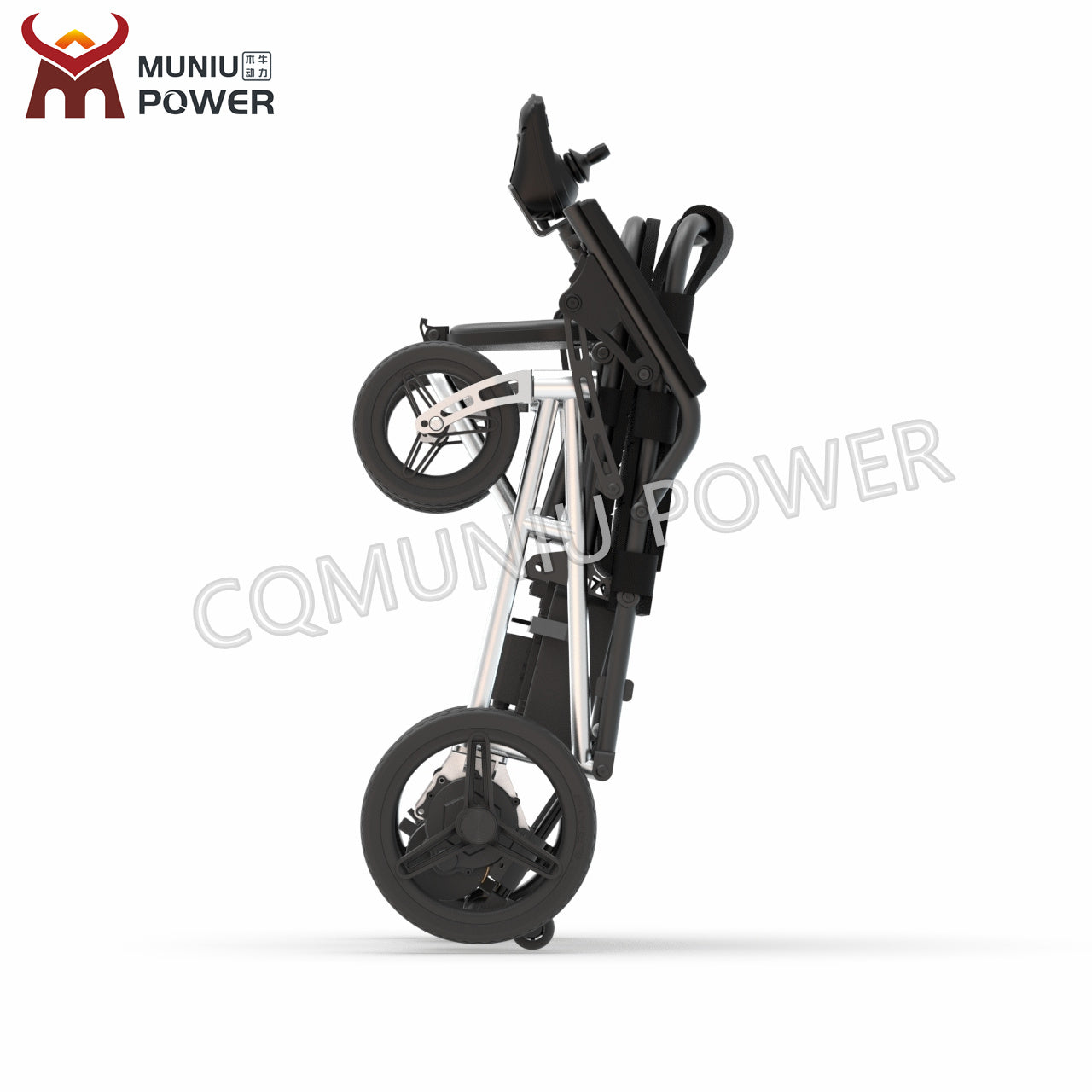 MN12 13KG Portable Ultra Light Foldable Lightweight Electric Mobility Wheelchair Outdoor Home for Air Travel