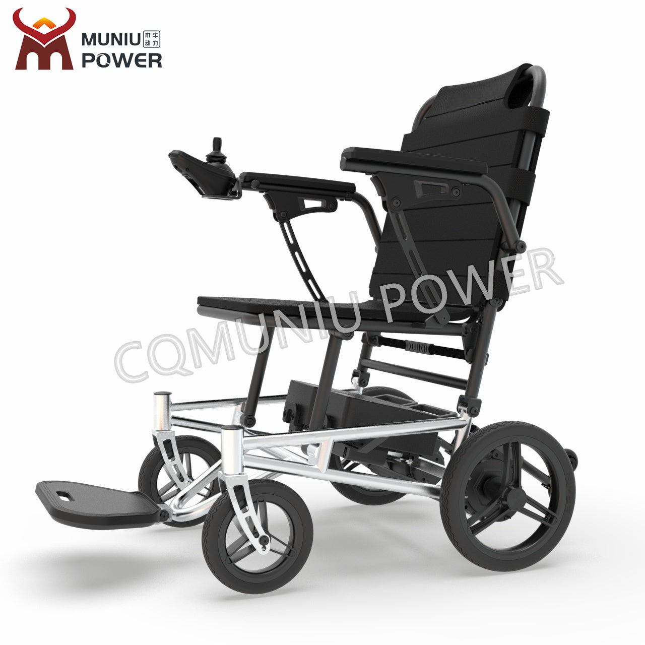MN12 13KG Portable Ultra Light Foldable Lightweight Electric Mobility Wheelchair Outdoor Home for Air Travel