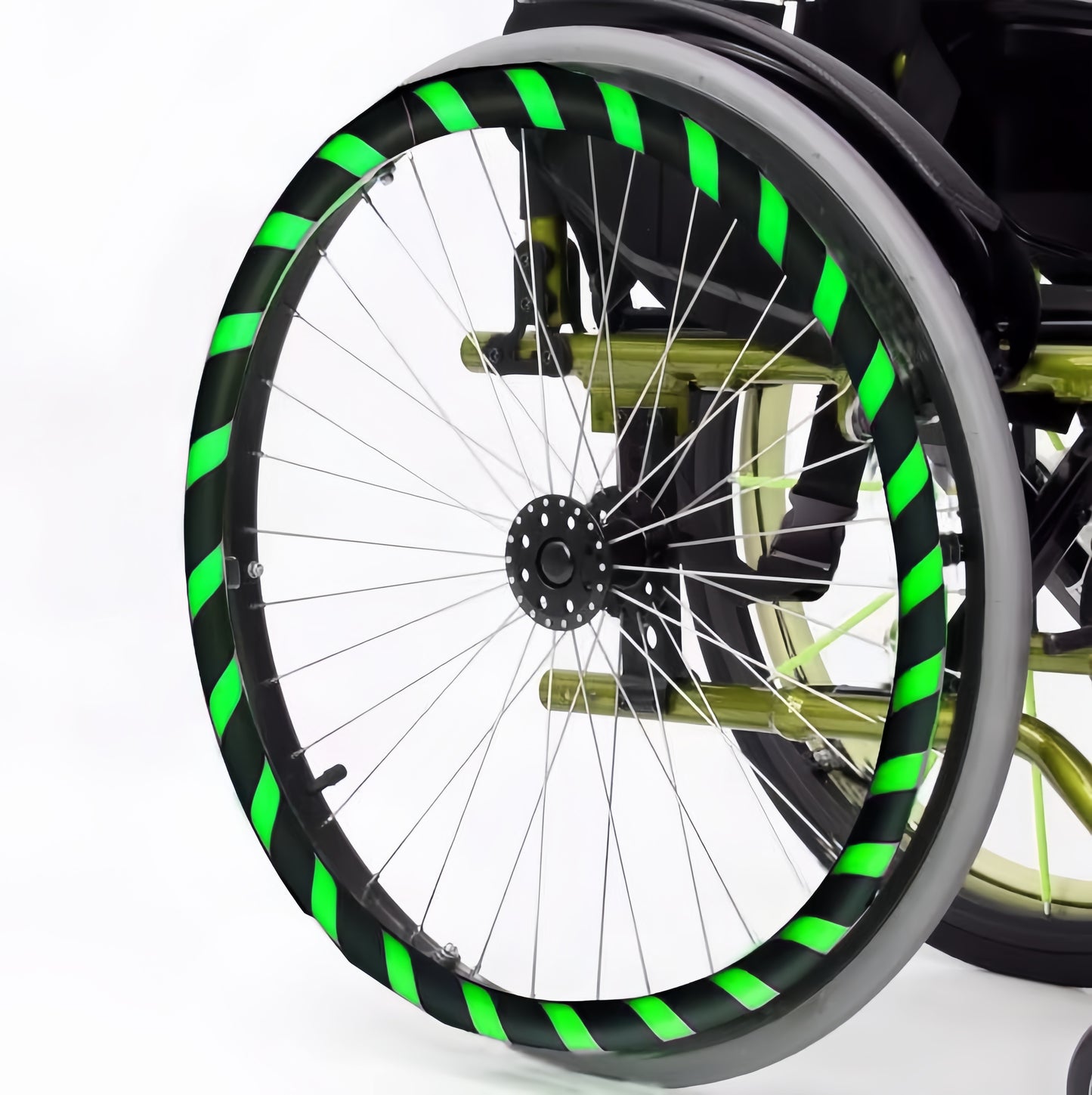 HR24-03 MUNIU Wheelchair Parts 24'' Rear Wheel Hand Push Rim Cover