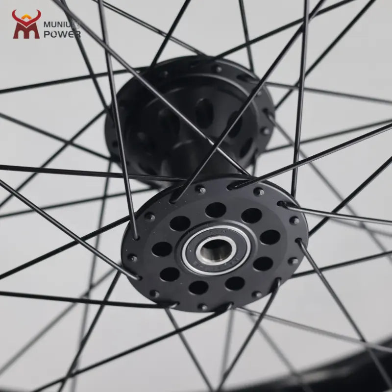 MN-BWR01 Wheelchair Parts 24 Inch Wheelchair Rear Wheel Beach Fat Tire for Wheelchair