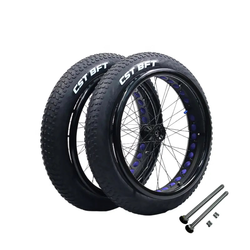 MN-BWR01 Wheelchair Parts 24 Inch Wheelchair Rear Wheel Beach Fat Tire for Wheelchair