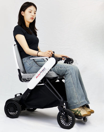 MN-H7 Lightweight Foldable Auto Folding Smart Wheelchair Mobility Scooter
