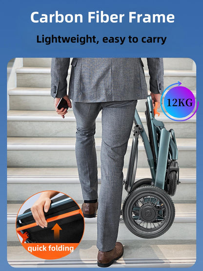 MN-DL3 Carbon Fiber Electric Wheelchair 12KG