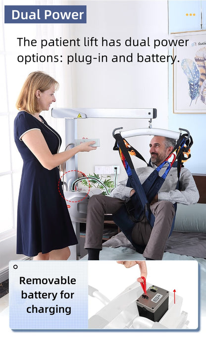 HY303 Aluminum Portable Electric Patient Lift