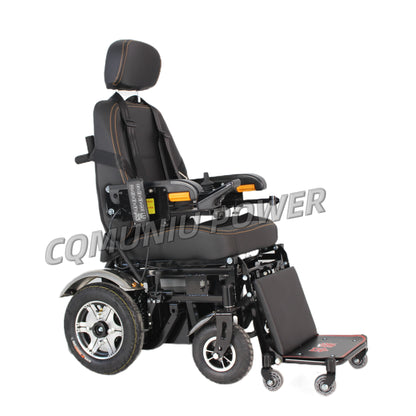 MN-SW3 Sitting and Standing Frame Electric Wheelchair Smart Powered Stand Up Wheel Chair for Disabled