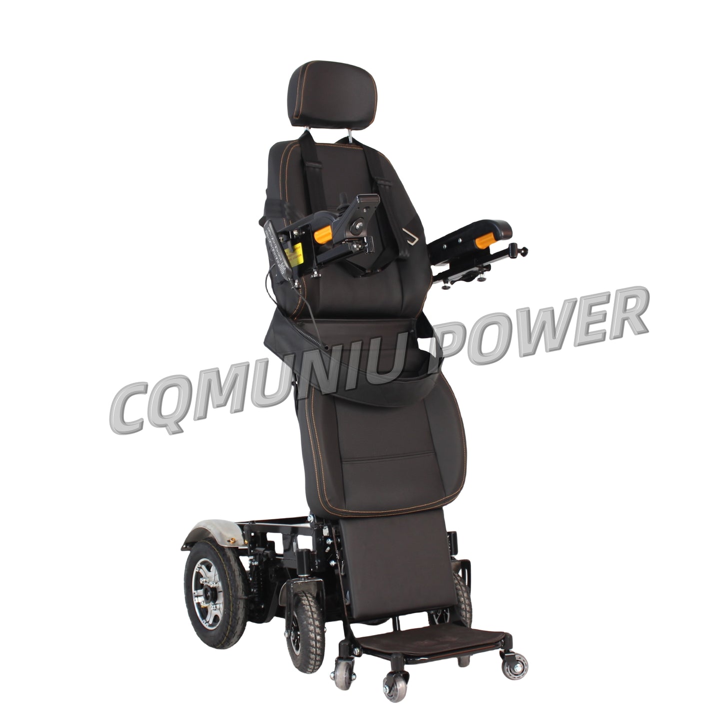 MN-SW3 Sitting and Standing Frame Electric Wheelchair Smart Powered Stand Up Wheel Chair for Disabled