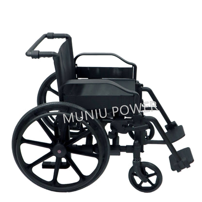 MN-L08 MUNIU MRI Compatible Non-magnetic MRI Wheelchair Foldable All Plastic Waterproof Manual Wheel Chair Hospital Medical Use