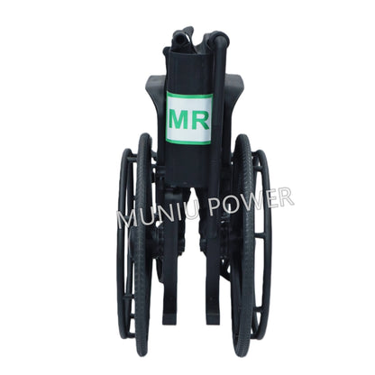 MN-L08 MUNIU MRI Compatible Non-magnetic MRI Wheelchair Foldable All Plastic Waterproof Manual Wheel Chair Hospital Medical Use